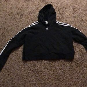 Adidas crop hoodie